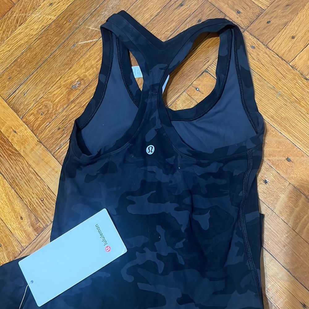 lululemon racerback camo tanktop